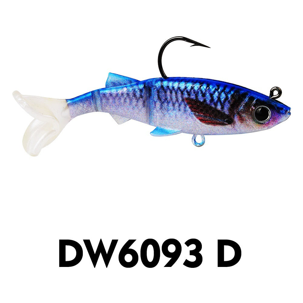 DW-6093 Jig Head Lures – Lead Head Jig with Soft Body – Bulk Order