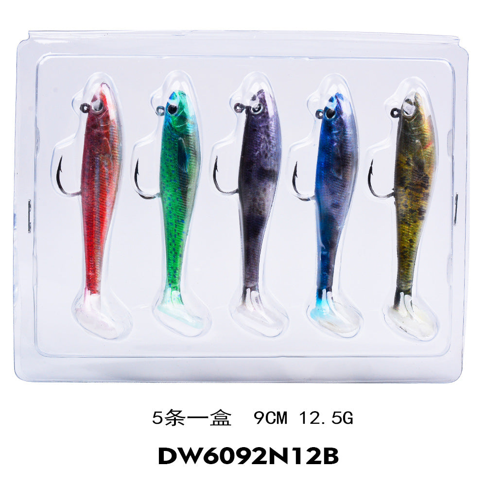 DW-6092 Jig Head Lures – Lead Head Jig with Soft Body – Bulk Order