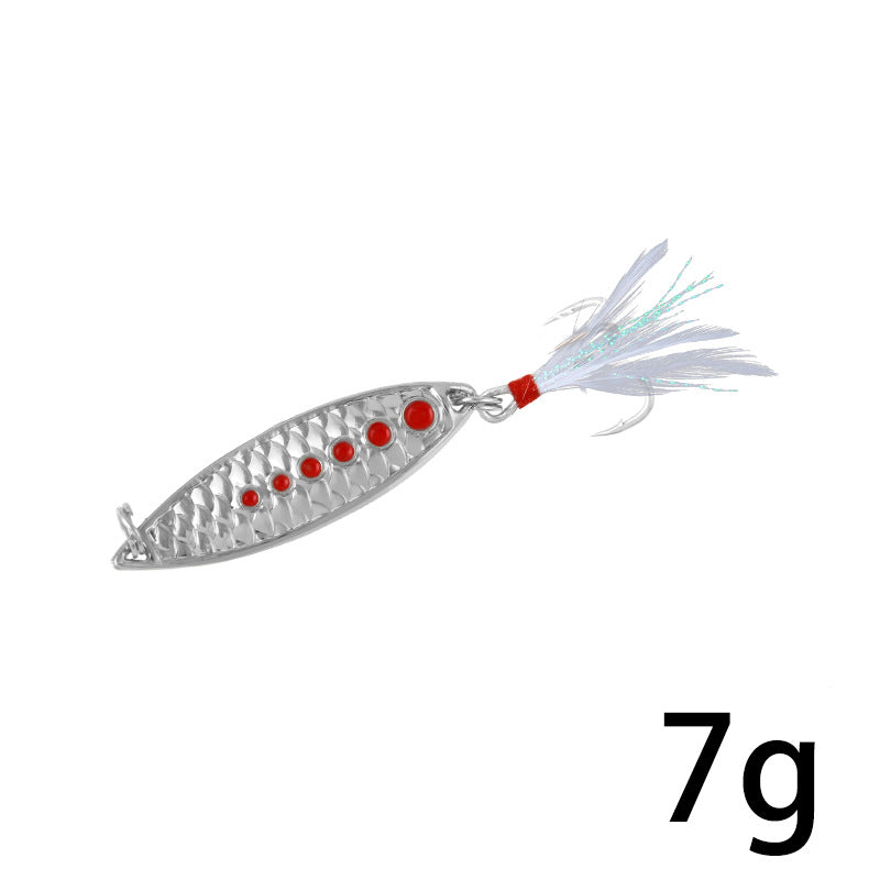 XY-287 Spinner and Spoon Lures – Flashy Metal Lures for Predator Fish – Wholesale