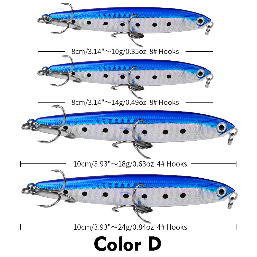 DW542 Pencil Lures – Topwater Stick Bait for Surface Fishing – Wholesale