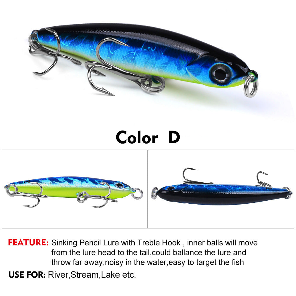 DW625 Pencil Lures – Topwater Stick Bait for Surface Fishing – Wholesale