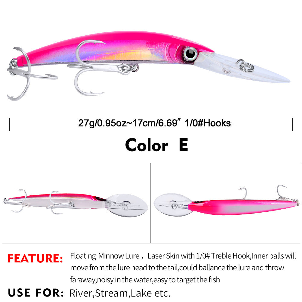 DW358 Minnow Lures – Swimming Bait for Freshwater and Saltwater – Bulk