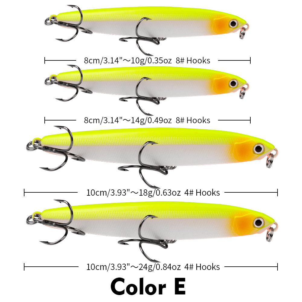 DW542 Pencil Lures – Topwater Stick Bait for Surface Fishing – Wholesale