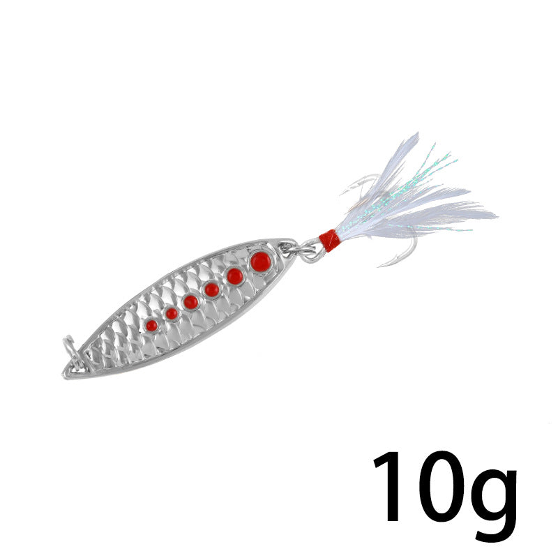 XY-287 Spinner and Spoon Lures – Flashy Metal Lures for Predator Fish – Wholesale