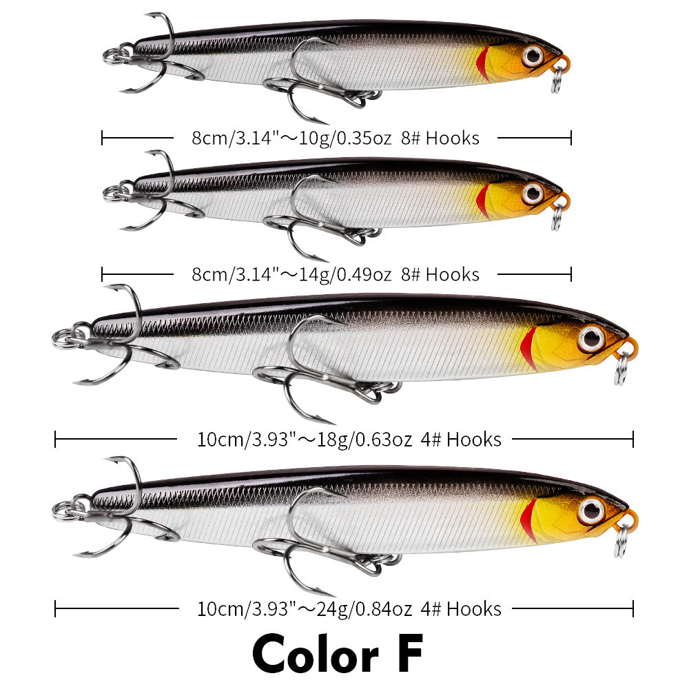 DW542 Pencil Lures – Topwater Stick Bait for Surface Fishing – Wholesale