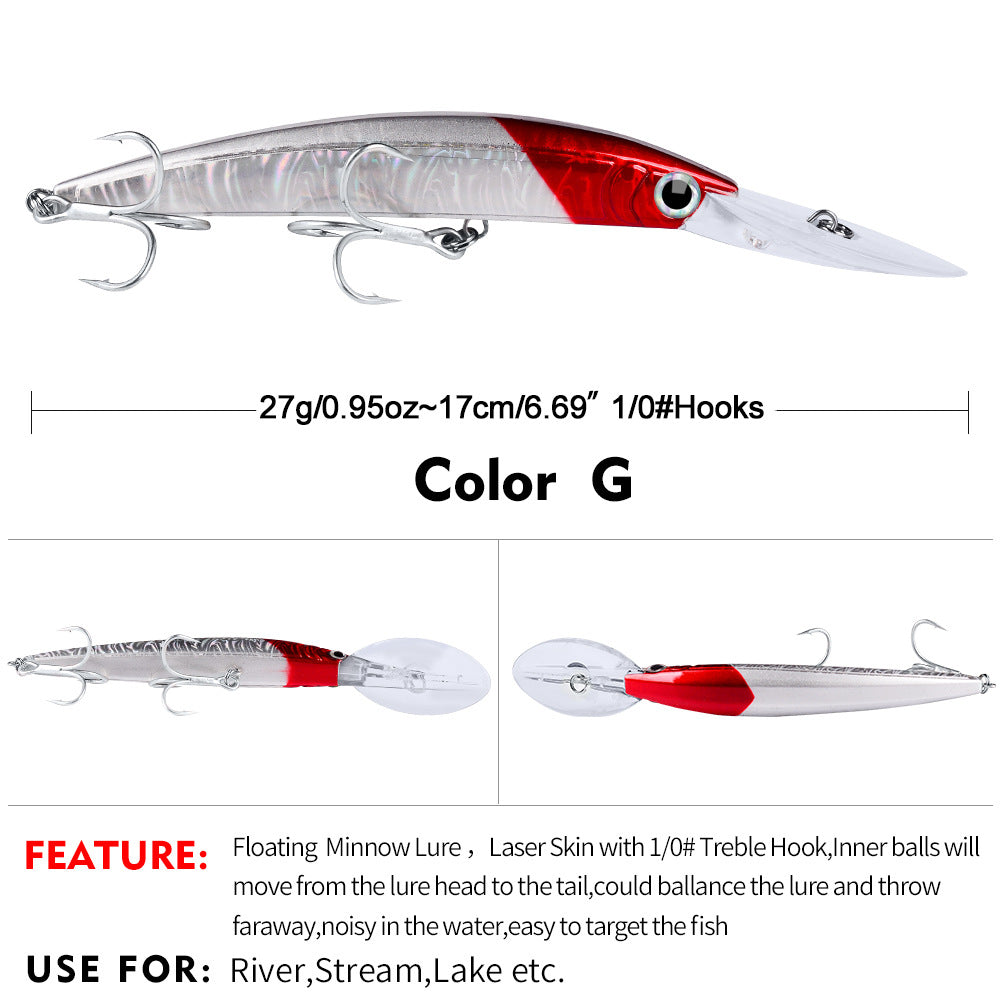 DW358 Minnow Lures – Swimming Bait for Freshwater and Saltwater – Bulk