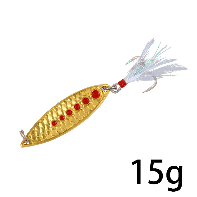 XY-287 Spinner and Spoon Lures – Flashy Metal Lures for Predator Fish – Wholesale