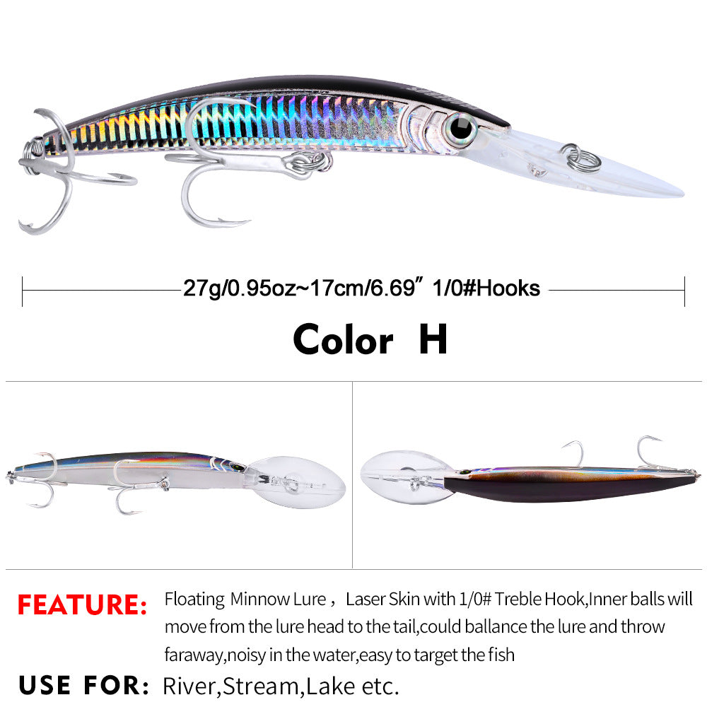 DW358 Minnow Lures – Swimming Bait for Freshwater and Saltwater – Bulk