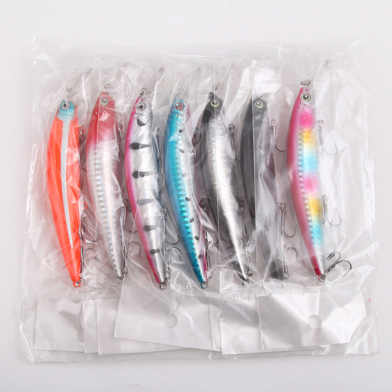 XY-601 Minnow Lures – Swimming Bait for Freshwater and Saltwater – Bulk