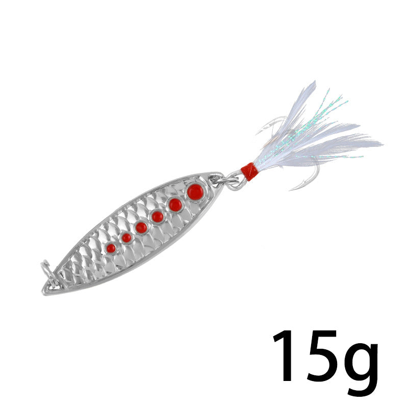 XY-287 Spinner and Spoon Lures – Flashy Metal Lures for Predator Fish – Wholesale