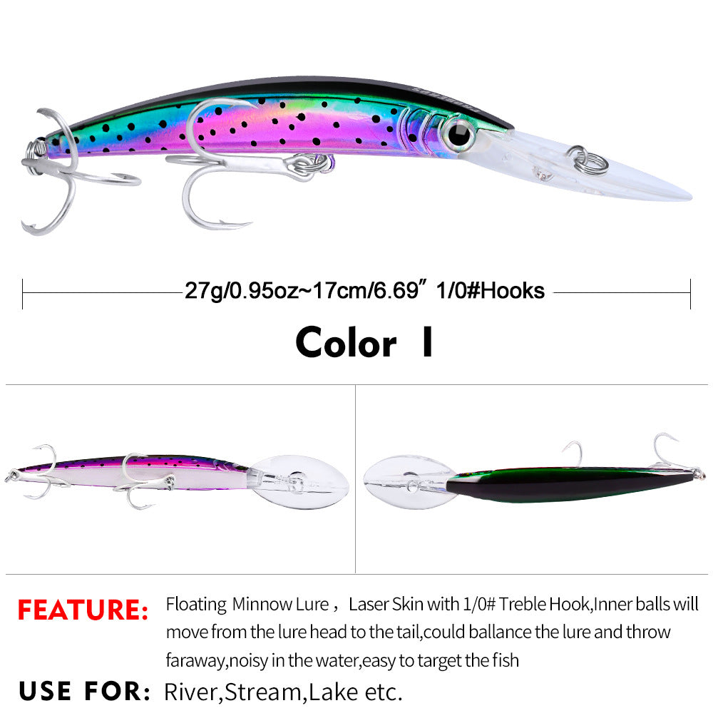 DW358 Minnow Lures – Swimming Bait for Freshwater and Saltwater – Bulk