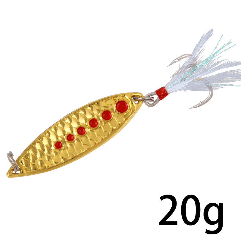 XY-287 Spinner and Spoon Lures – Flashy Metal Lures for Predator Fish – Wholesale